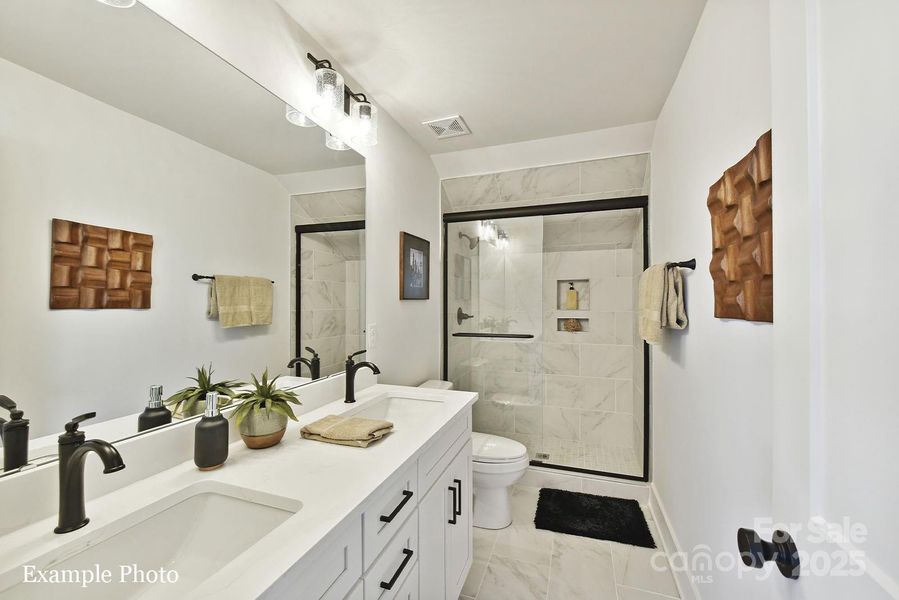 Furnished interior view inside a new home in Endhaven Terraces, Charlotte (Image 14).