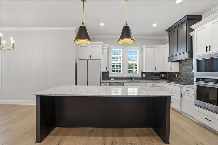 Furnished interior view inside a new home in , Dacula (Image 13).