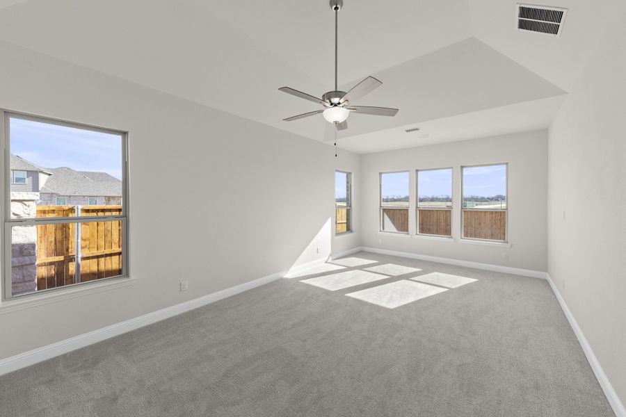 Spacious, unfurnished interior of a new home in Anna Town Square, Anna (Image 26). Spacious, unfurnished interior of a new home in Anna Town Square, Anna (Image 26).
