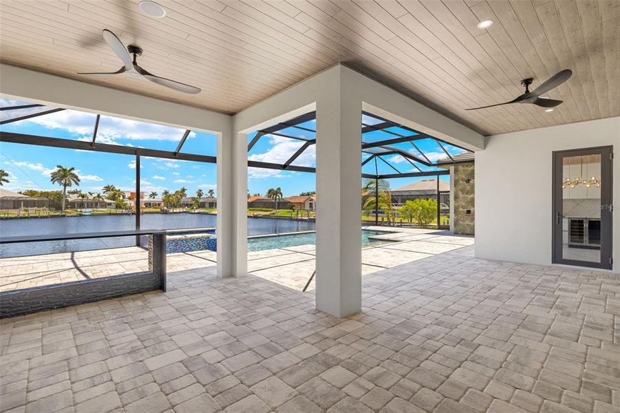 Exterior details and patio area of a home in , Cape Coral (Image 28). Exterior details and patio area of a home in , Cape Coral (Image 28).