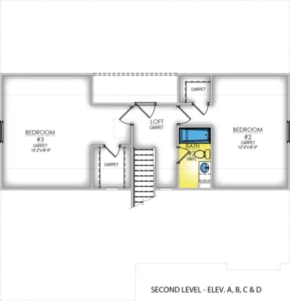 View of home floor plan