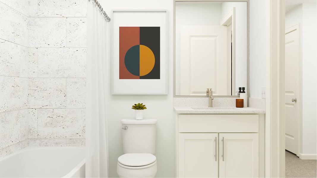 Image 8 of a home in Towns At Peachtree Corners.