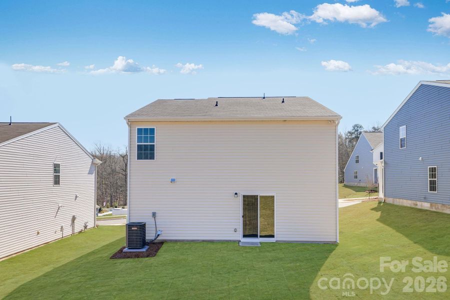 Exterior details and patio area of a home in Cleveland Hill, Shelby (Image 3).