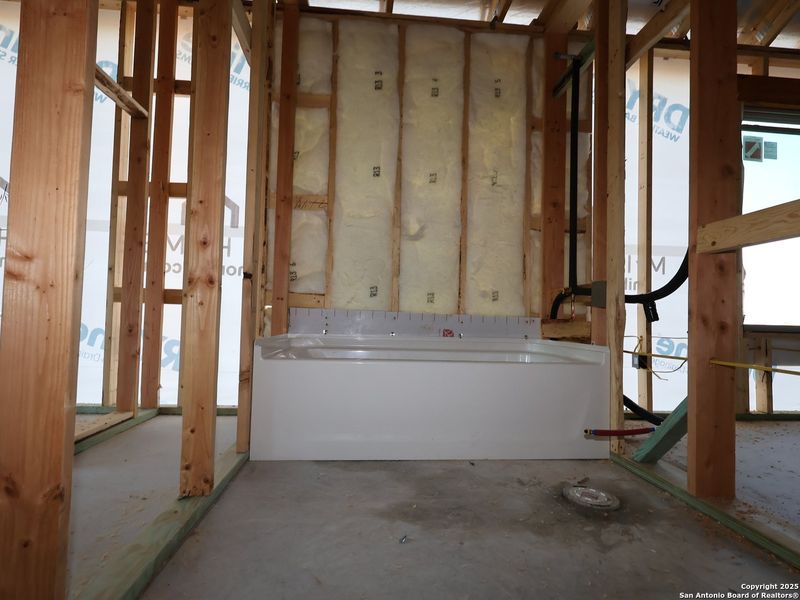 In-progress construction of a new home in Greenspoint Heights, Seguin, TX (Image 27).