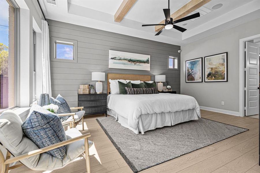 Furnished interior view inside a new home in Highwoods, Fort Worth (Image 25). Furnished interior view inside a new home in Highwoods, Fort Worth (Image 25).