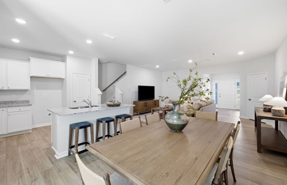 Furnished interior view inside a new home in Cambria, Garner (Image 6).