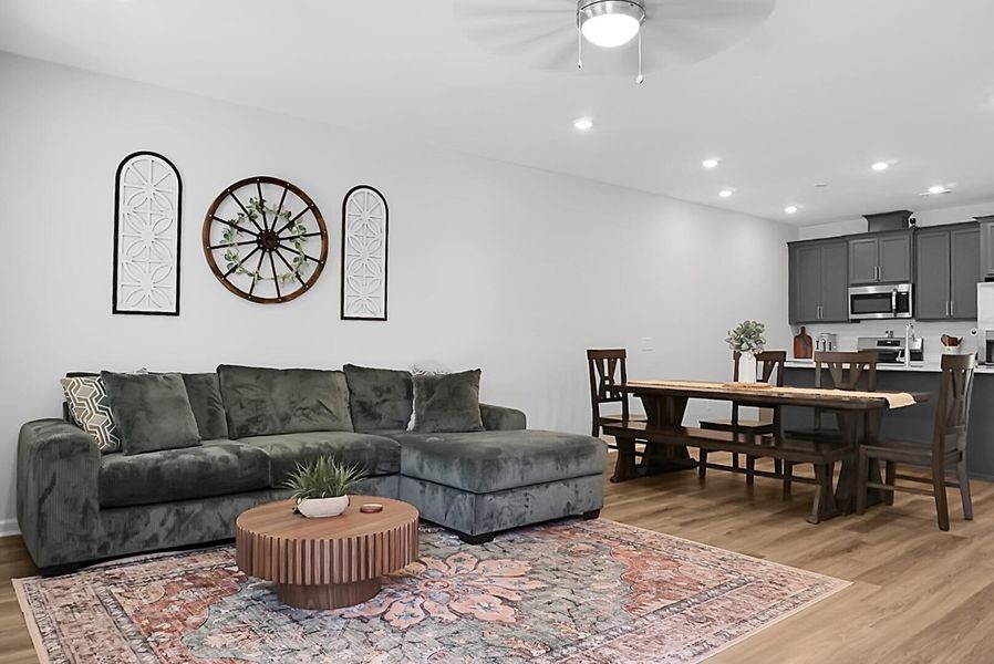 Furnished interior view inside a new home in , Summerville (Image 7).