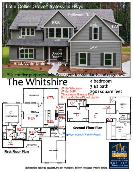 2D floor plan layout of this home in Collier Grove, Thomaston, GA (Image 5). 2D floor plan layout of this home in Collier Grove, Thomaston, GA (Image 5).