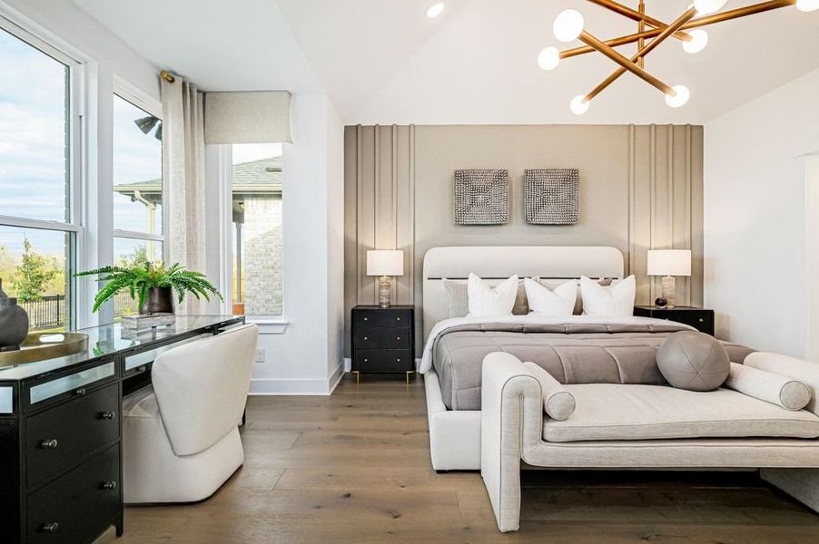 Representative furnished interior of a home built from the Rainier by Pulte Homes in West Cypress Hills, Spicewood (Image 7). Representative furnished interior of a home built from the Rainier by Pulte Homes in West Cypress Hills, Spicewood (Image 7).