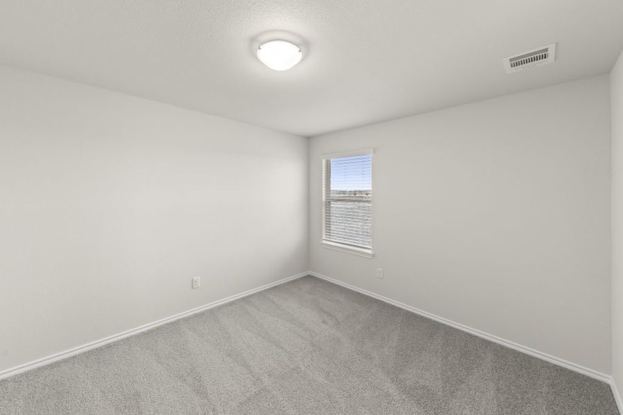 Representative exterior photo of a completed home built from the Willow by Impression Homes in Northspur, Terrell, TX (Image 17). Representative exterior photo of a completed home built from the Willow by Impression Homes in Northspur, Terrell, TX (Image 17).