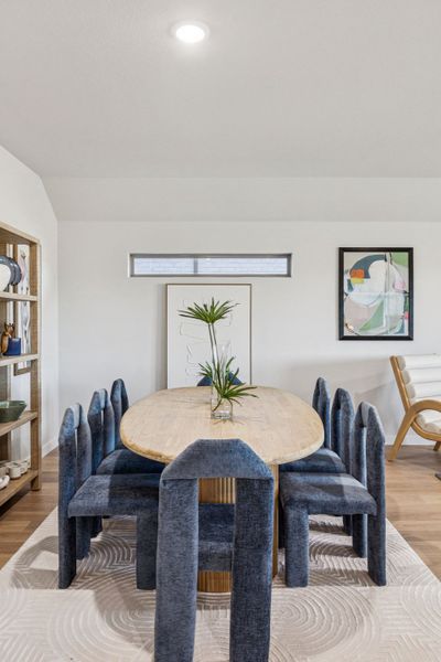 Dining Room in the Oscar home plan by Trophy Signature Homes – REPRESENTATIVE PHOTO