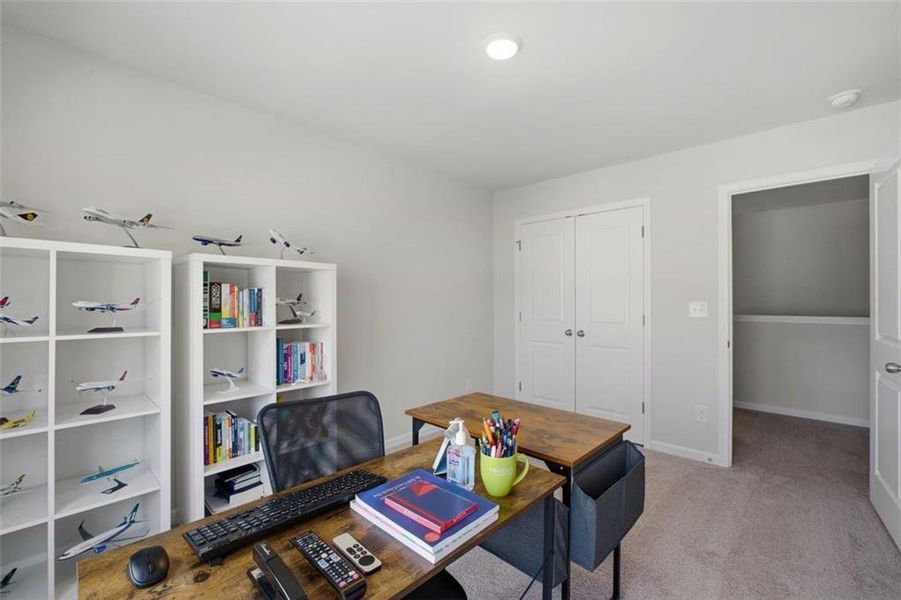 Furnished interior view inside a new home in Walden Park - The Retreat, Jonesboro (Image 11).
