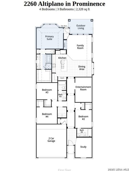 2D floor plan layout of this home in Prominence, San Antonio, TX (Image 4). 2D floor plan layout of this home in Prominence, San Antonio, TX (Image 4).