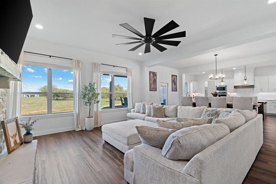 Furnished interior view inside a new home in , Garner (Image 12).