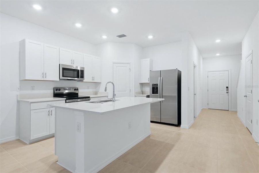 Furnished interior view inside a new home in , Sarasota (Image 6).