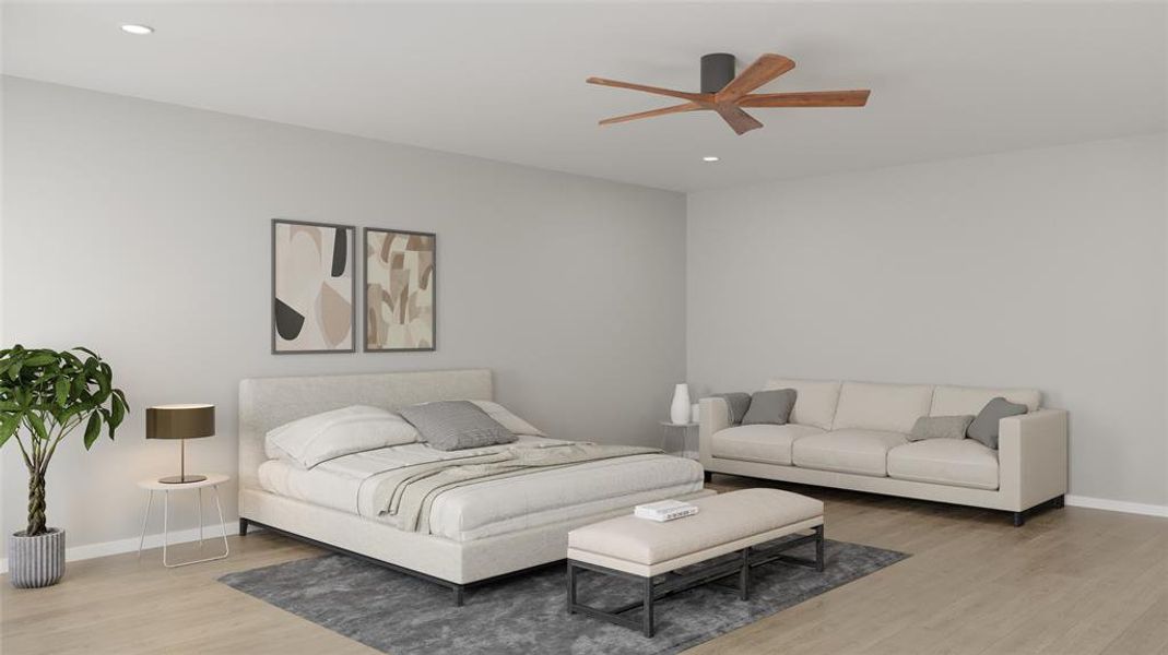 Furnished interior view inside a new home in , Kennedale (Image 11).