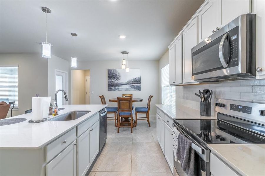 Furnished interior view inside a new home in , St. Cloud (Image 17).