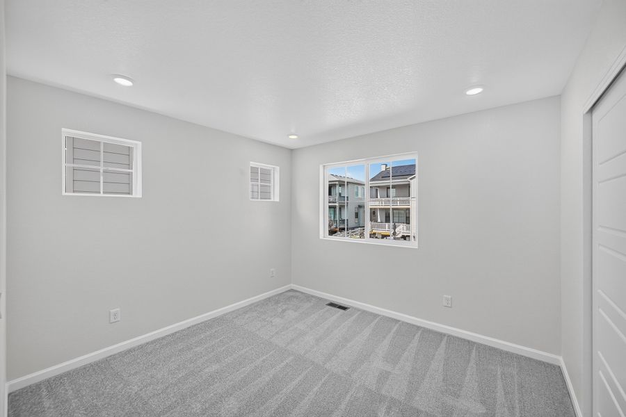 Spacious, unfurnished interior of a new home in Sterling Ranch Ascent Village, Littleton (Image 22). Spacious, unfurnished interior of a new home in Sterling Ranch Ascent Village, Littleton (Image 22).