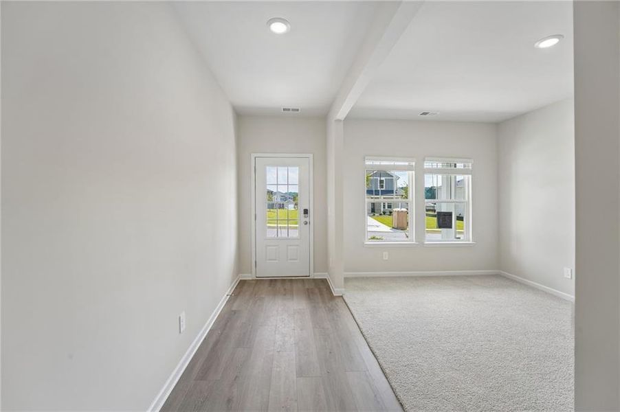Spacious, unfurnished interior of a new home in Northwoods at Mirror Lake, Villa Rica (Image 51).