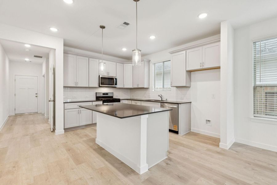 Furnished interior view inside a new home in Mavera, Conroe (Image 6).