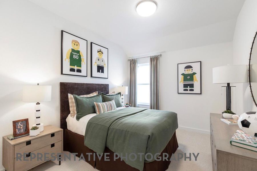 Furnished interior view inside a new home in Parkside On The River, Georgetown (Image 31).