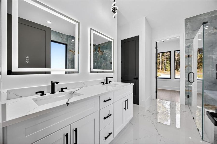 Furnished interior view inside a new home in , Auburn (Image 13).