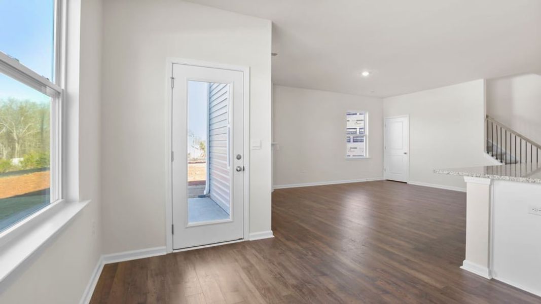 Spacious, unfurnished interior of a new home in Woodhaven, Spartanburg (Image 23). Spacious, unfurnished interior of a new home in Woodhaven, Spartanburg (Image 23).