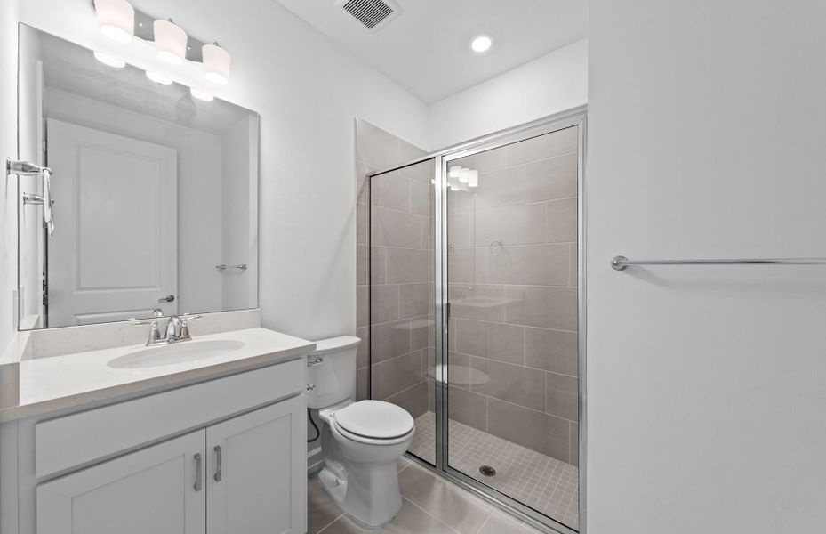 Furnished interior view inside a new home in Del Webb Naples, Ave Maria (Image 6).