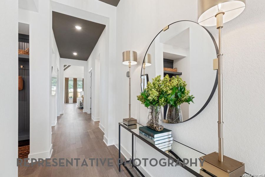 Furnished interior view inside a new home in The Ranches at Creekside, Boerne (Image 18).