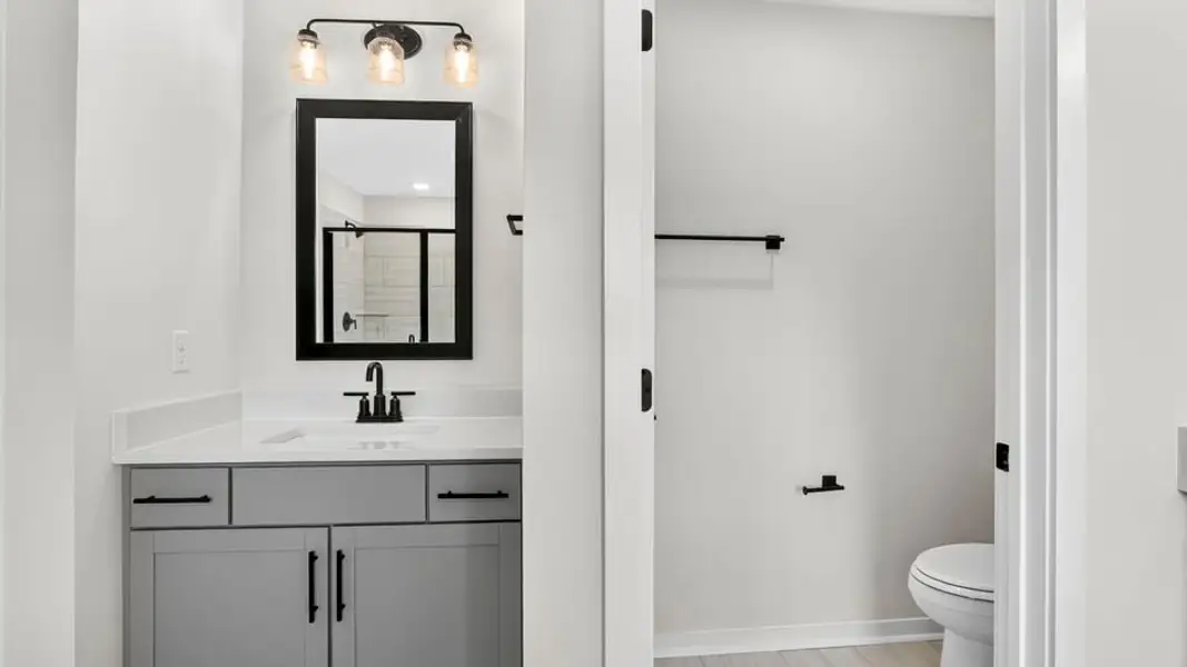 Furnished interior view inside a new home in Cottonwood Ridge, Piedmont (Image 18).