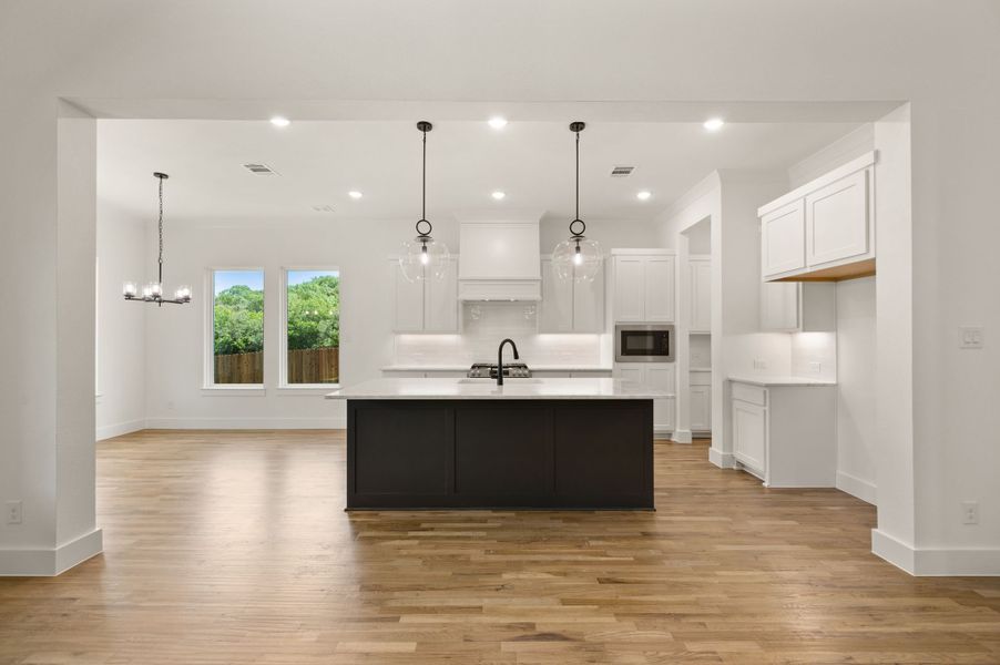 Representative furnished interior of a home built from the Ashley by Our Country Homes in Parks of Aledo, Aledo (Image 19).