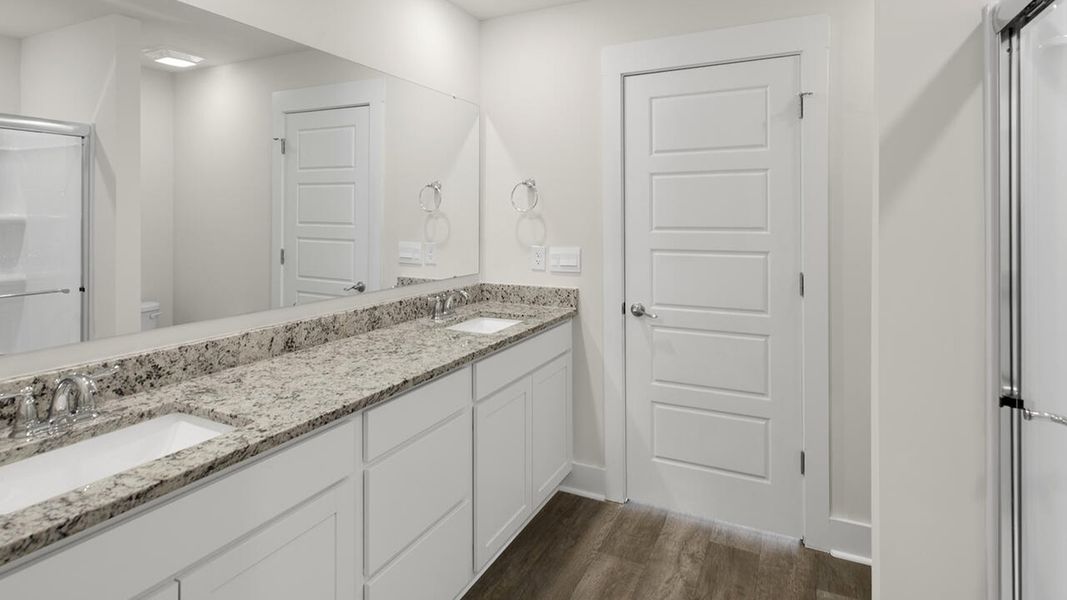 Furnished interior view inside a new home in Sidbury Station, Castle Hayne (Image 11).