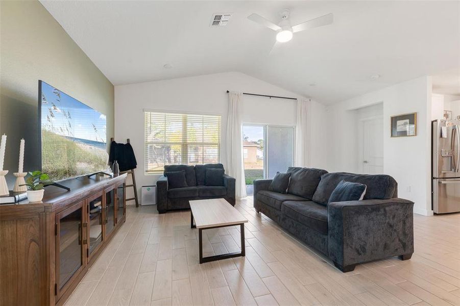 Furnished interior view inside a new home in , Palm Coast (Image 29).