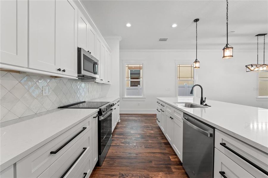 Furnished interior view inside a new home in , Tampa (Image 15).