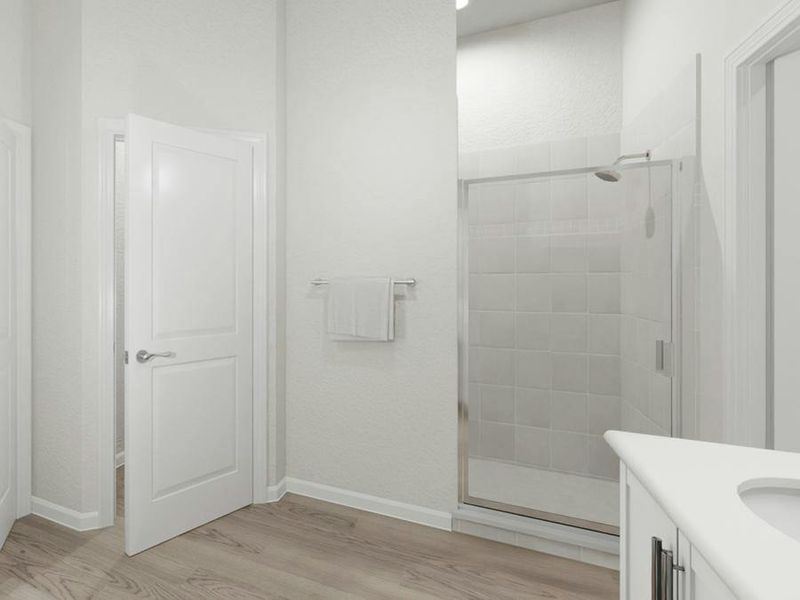 Your suite is complete with a luxurious en-suite bath.