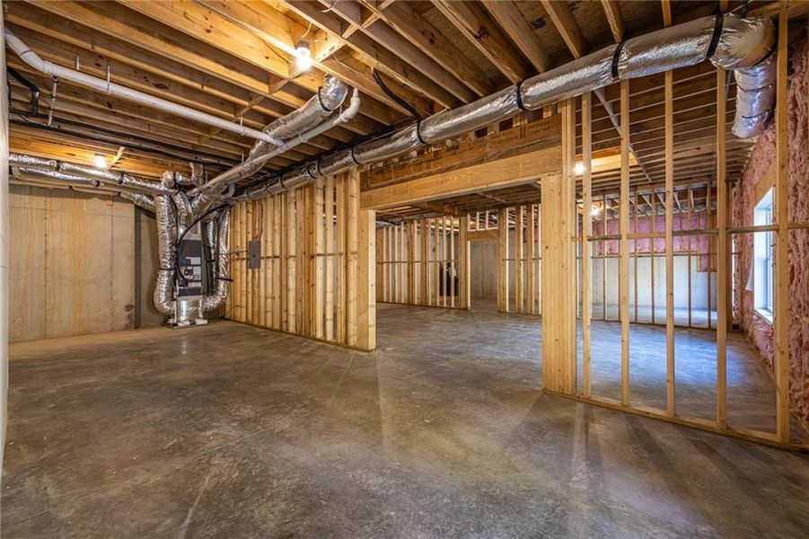 In-progress construction of a new home in , Dallas, GA (Image 67).