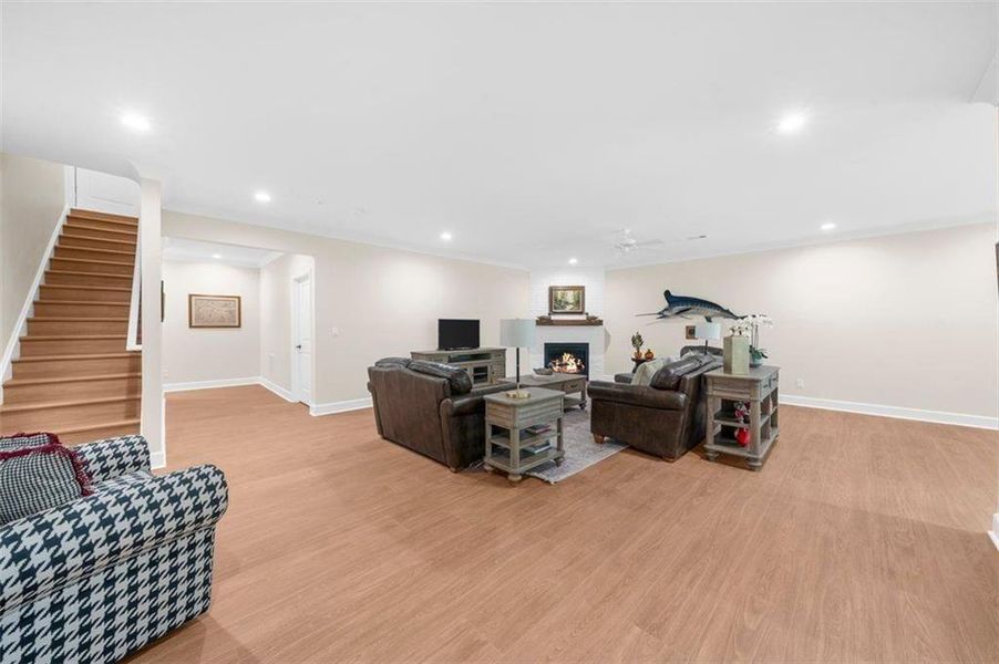 Furnished interior view inside a new home in , Hoschton (Image 28). Furnished interior view inside a new home in , Hoschton (Image 28).