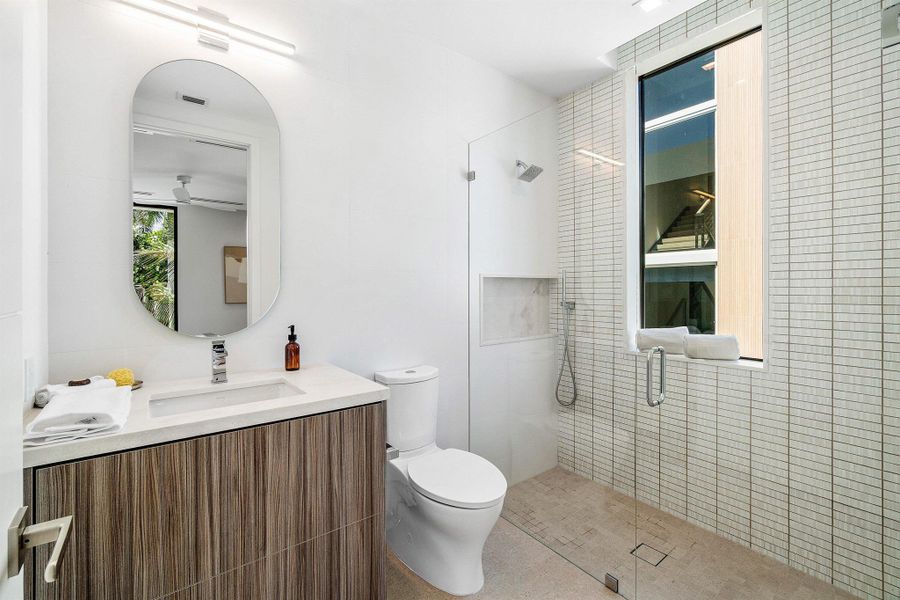 Furnished interior view inside a new home in , Delray Beach (Image 34).