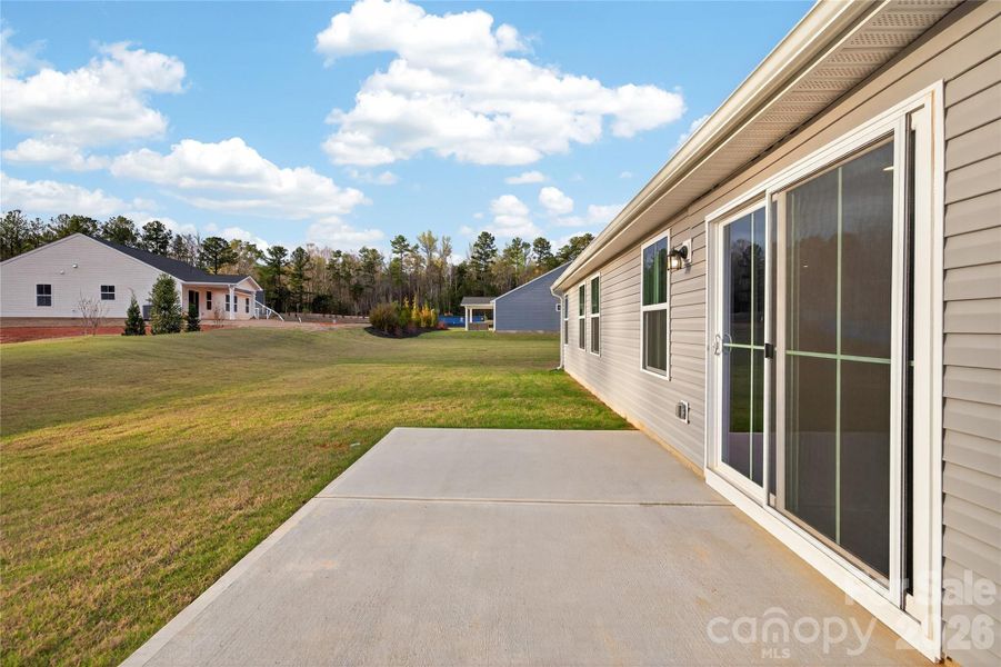Exterior details and patio area of a home in Basildon, Lancaster (Image 18).