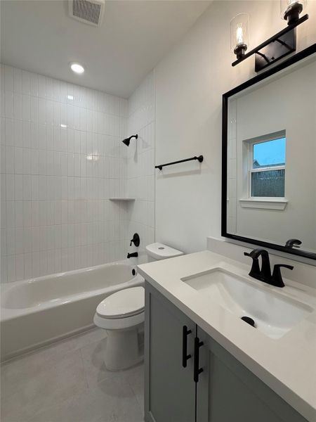 Furnished interior view inside a new home in , Houston (Image 11).