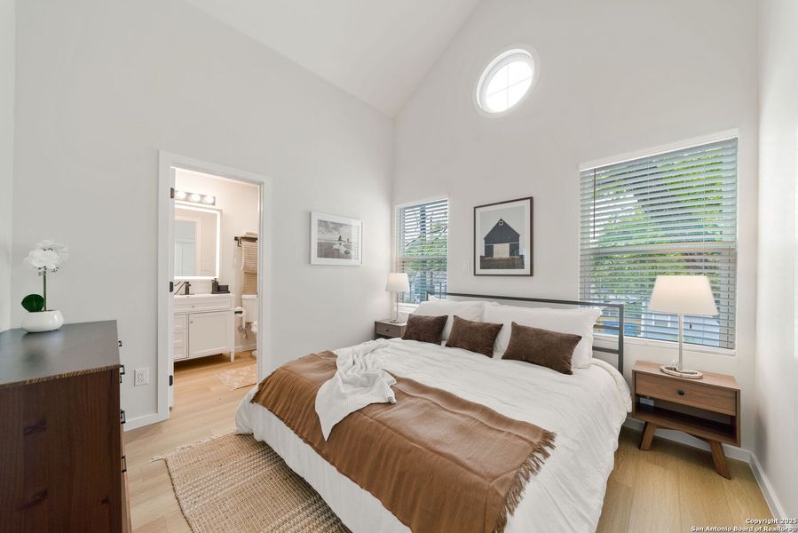 Furnished interior view inside a new home in , San Antonio (Image 4). Furnished interior view inside a new home in , San Antonio (Image 4).