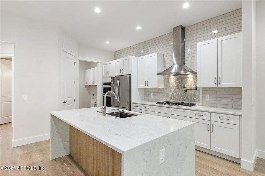 Furnished interior view inside a new home in , Jacksonville (Image 14). Furnished interior view inside a new home in , Jacksonville (Image 14).