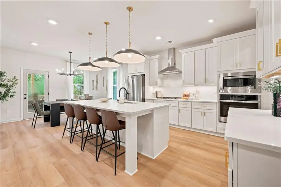 Furnished interior view inside a new home in Everson, Snellville (Image 29).