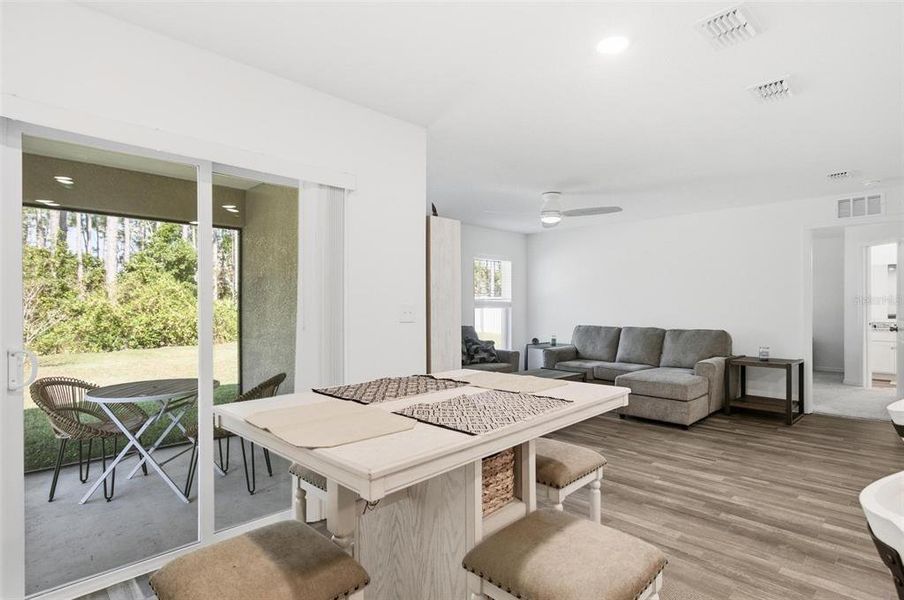 Furnished interior view inside a new home in , Palm Coast (Image 42).