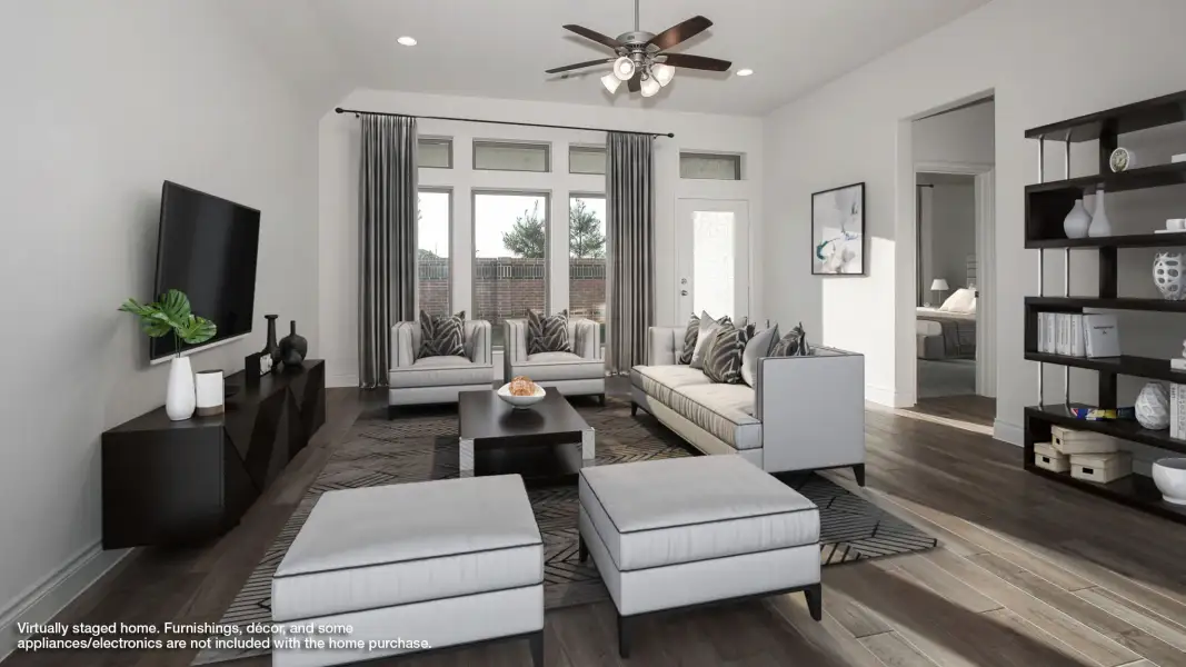 Furnished interior view inside a new home in Escondido, Magnolia (Image 9).