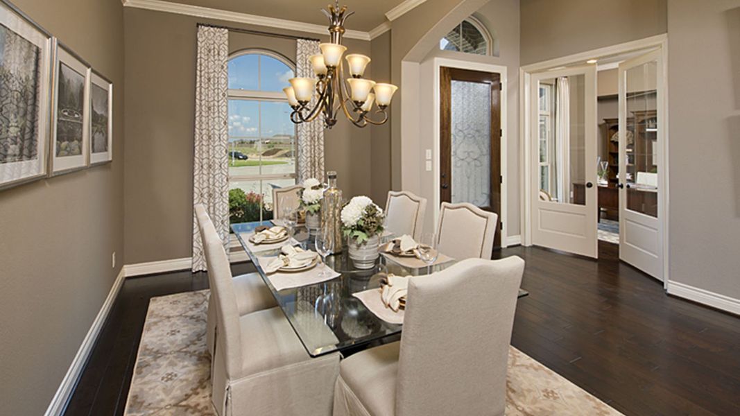 Furnished interior view inside a new home in The Woodlands Hills, Willis (Image 22). Furnished interior view inside a new home in The Woodlands Hills, Willis (Image 22).