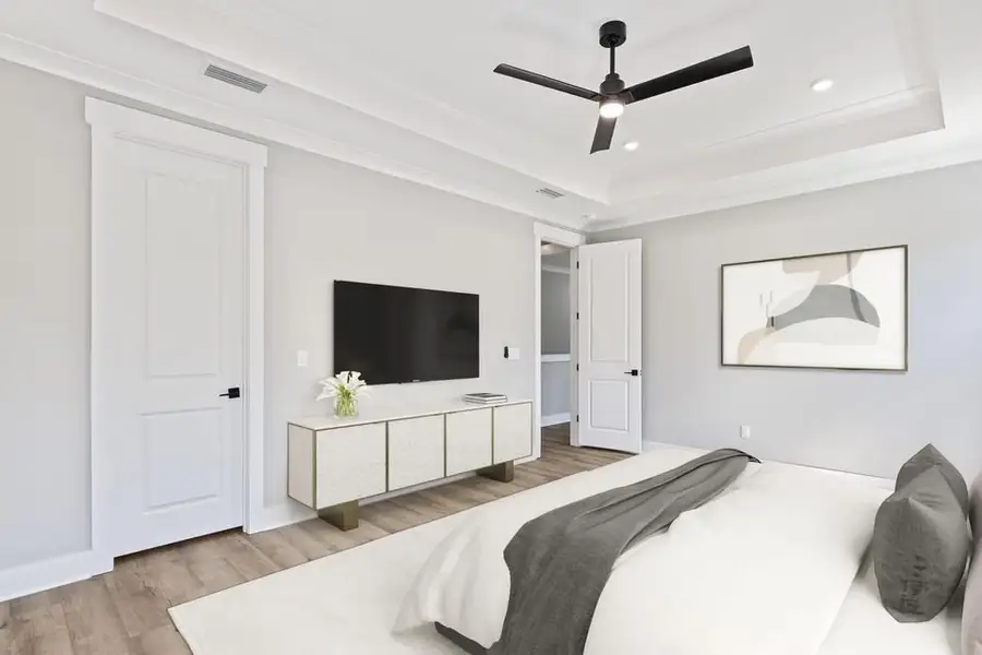 Furnished interior view inside a new home in The Eyrie, Santa Rosa Beach (Image 7).