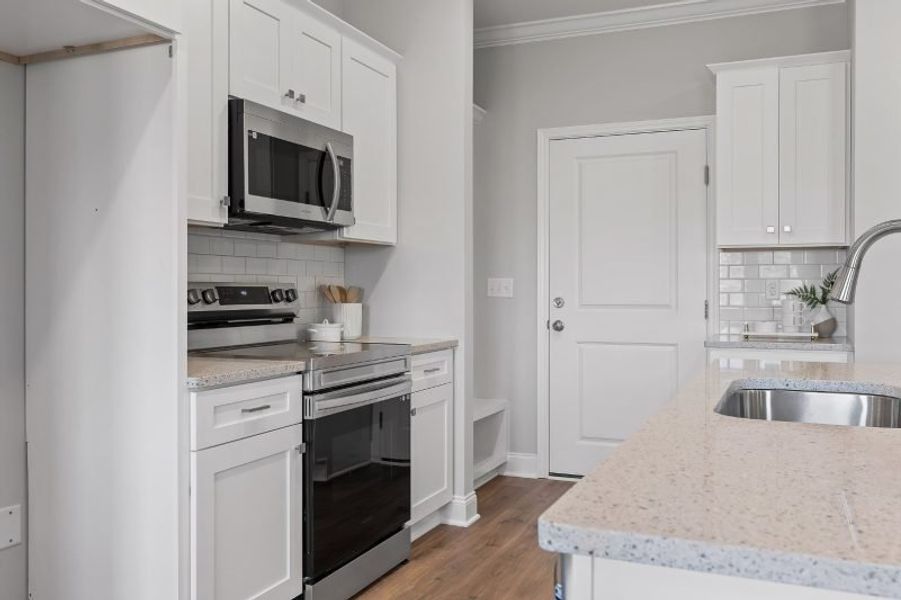 Furnished interior view inside a new home in The Abaco, Cleveland (Image 30).