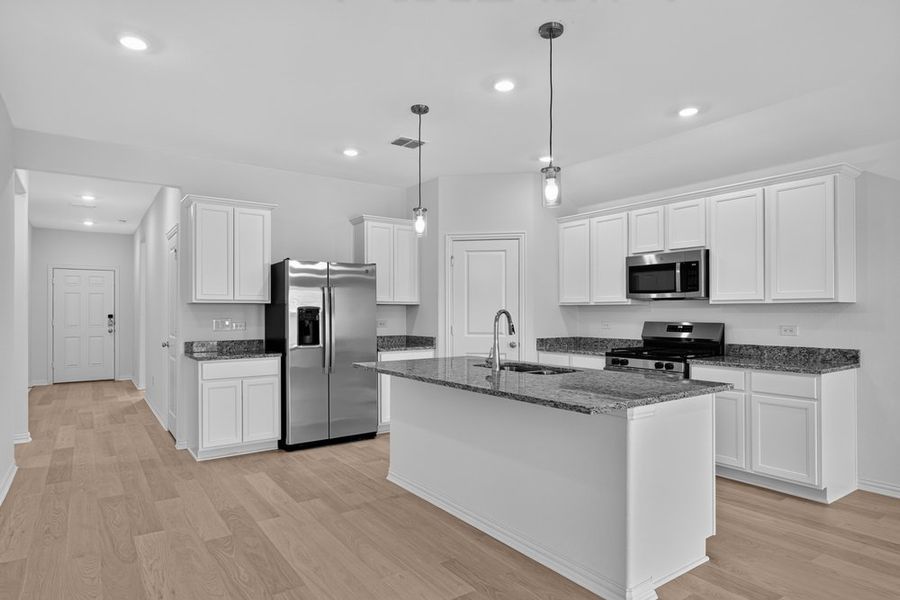 Furnished interior view inside a new home in River Ridge, Crandall (Image 4).