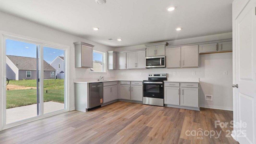 Furnished interior view inside a new home in Woodhaven at Chester, Chester (Image 7).